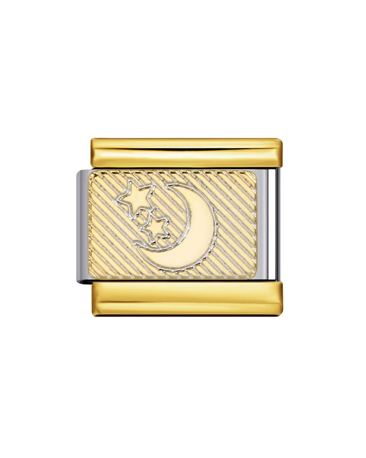 The silver and gold charms