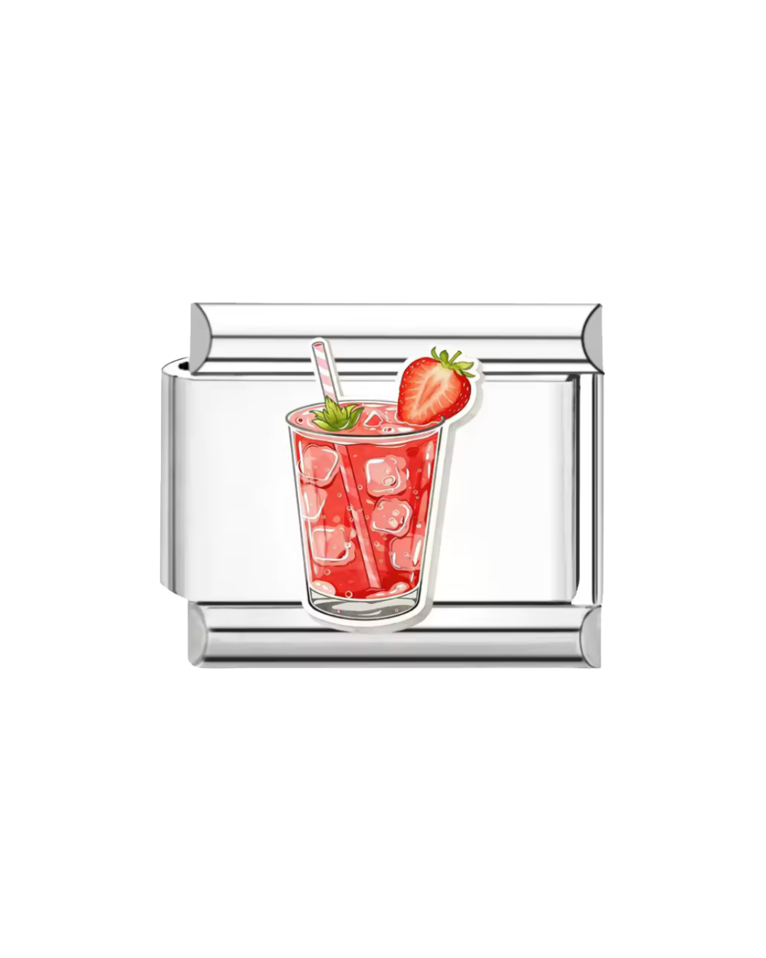 Strawberry lemonade charm