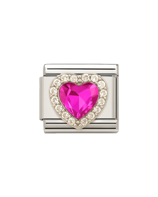 Hearts con cristales charm