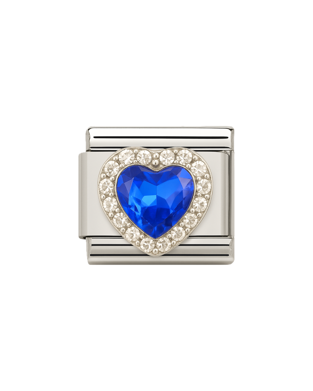 Blue heart charm