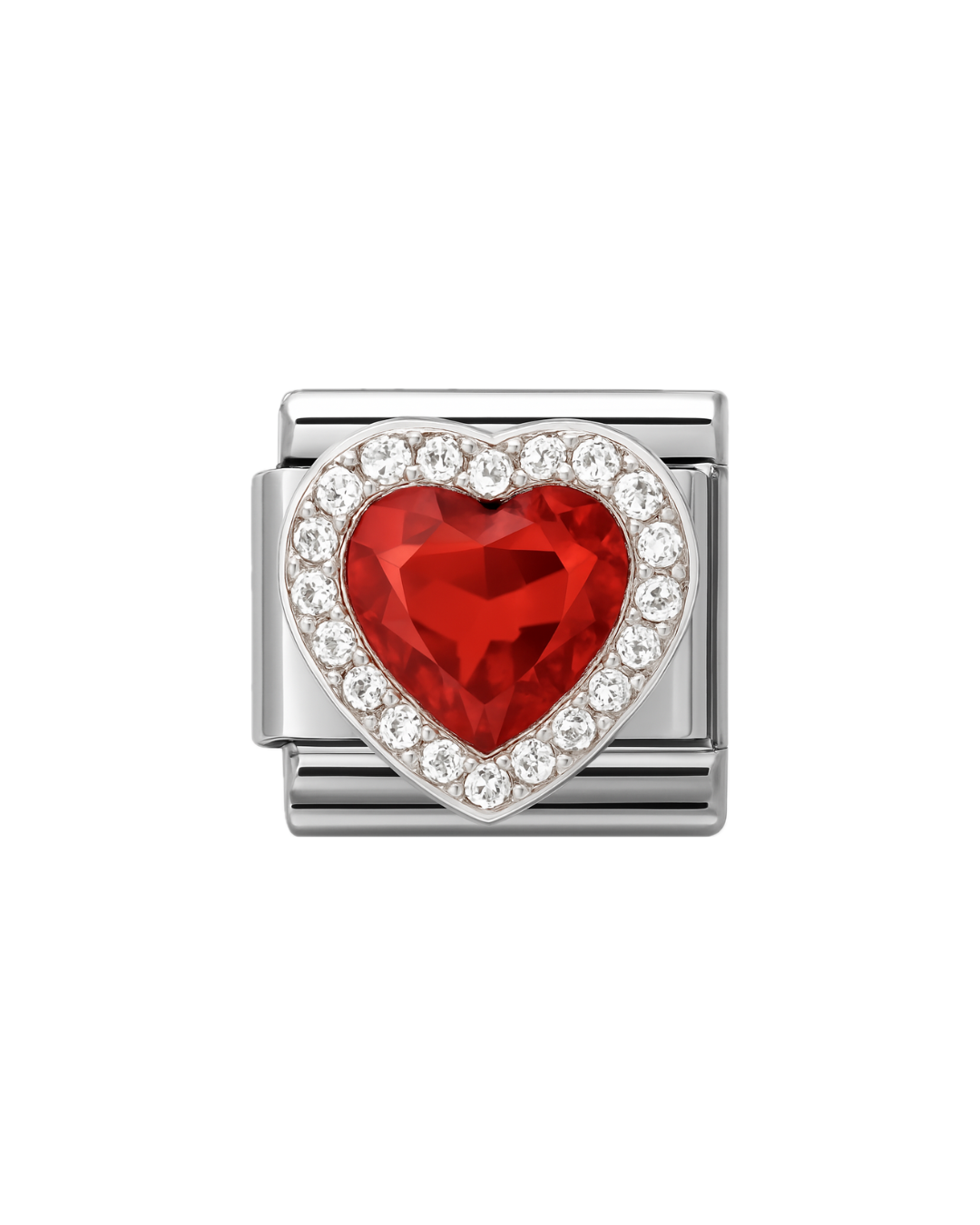 Hearts con cristales charm