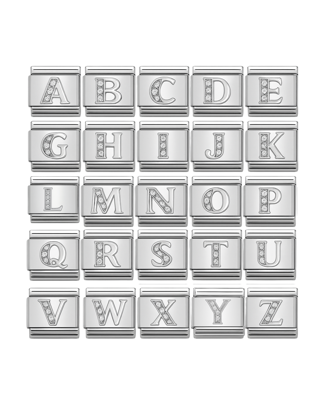 Letras especiales silver charm