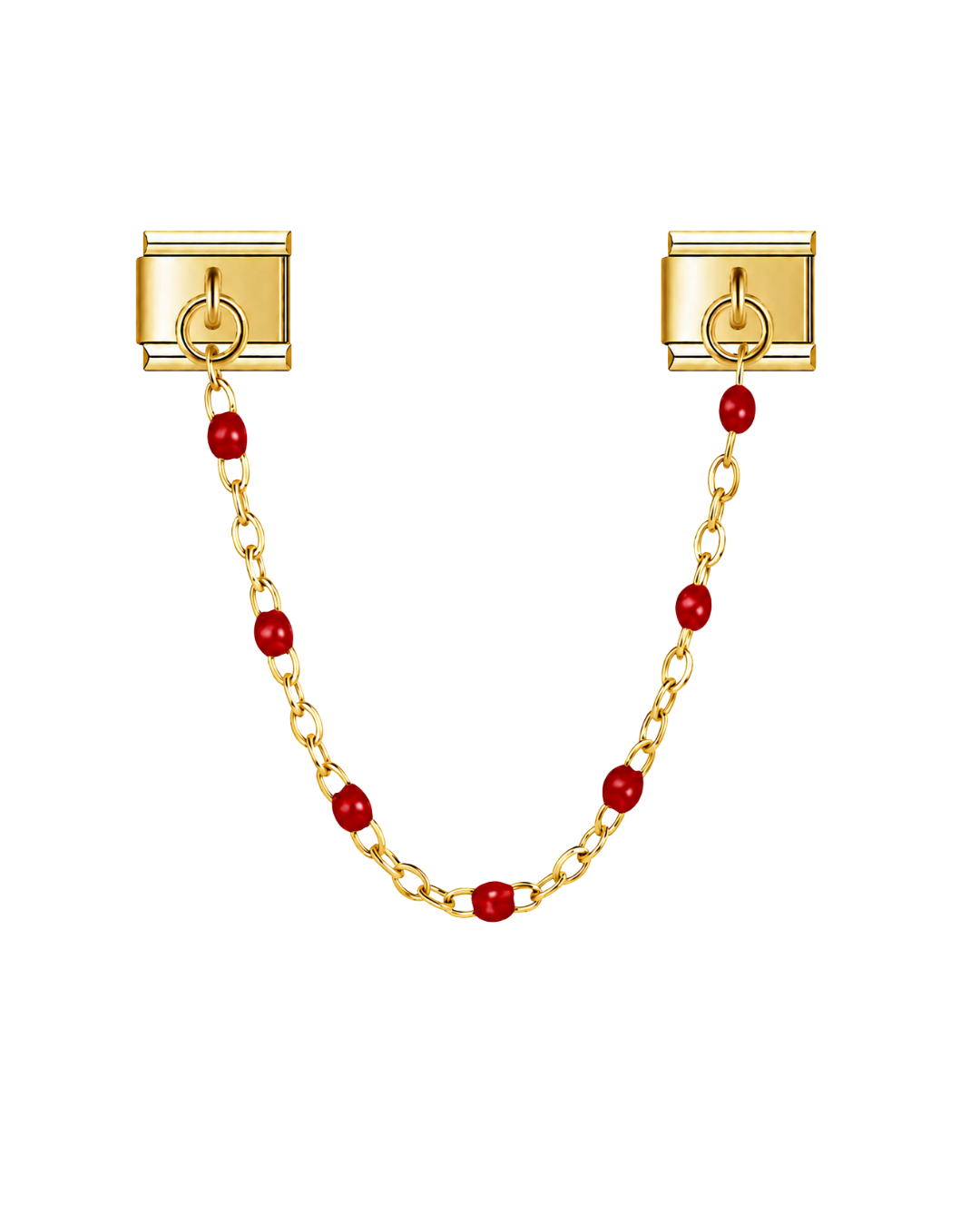 Red golden chain