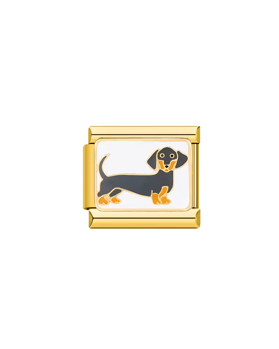 Perro salchicha golden charm