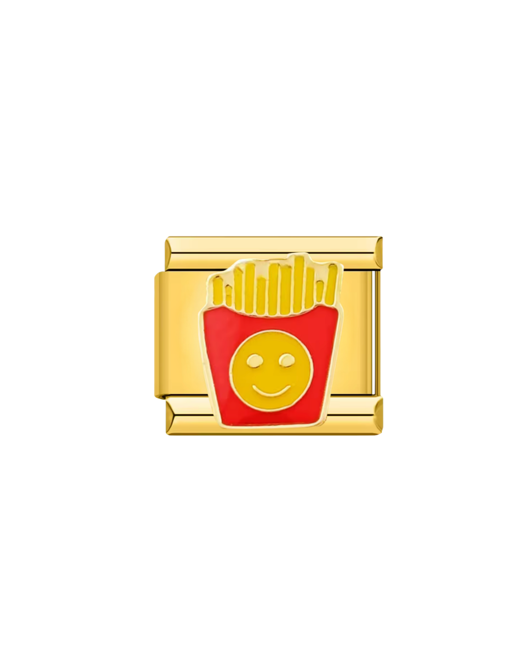 French fries golden charm