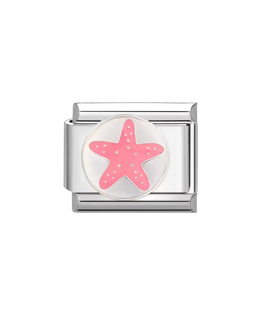 Pink star charm