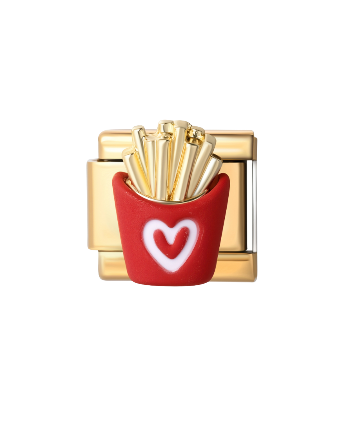 Golden French Fries charm
