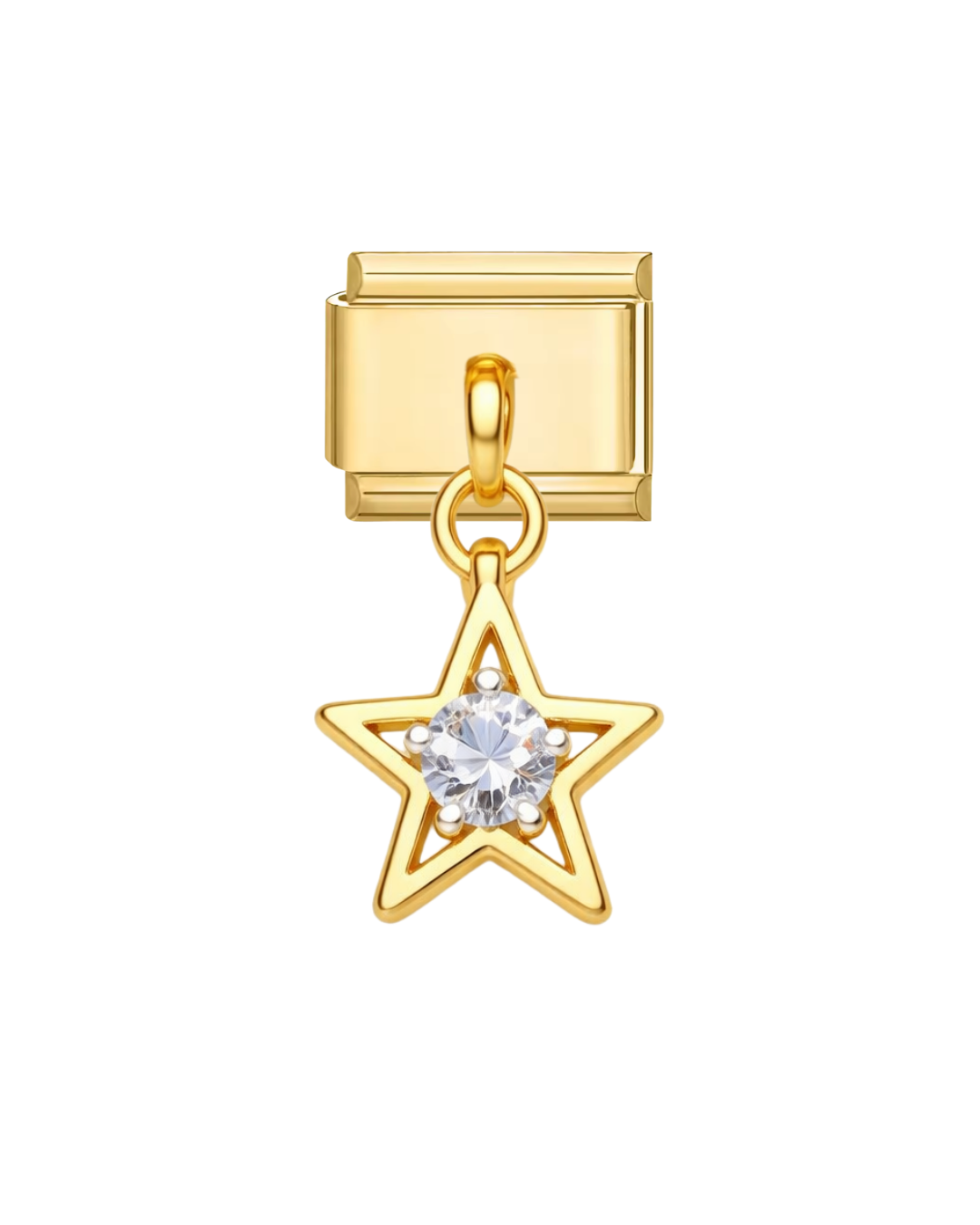 Colgante estrella golden