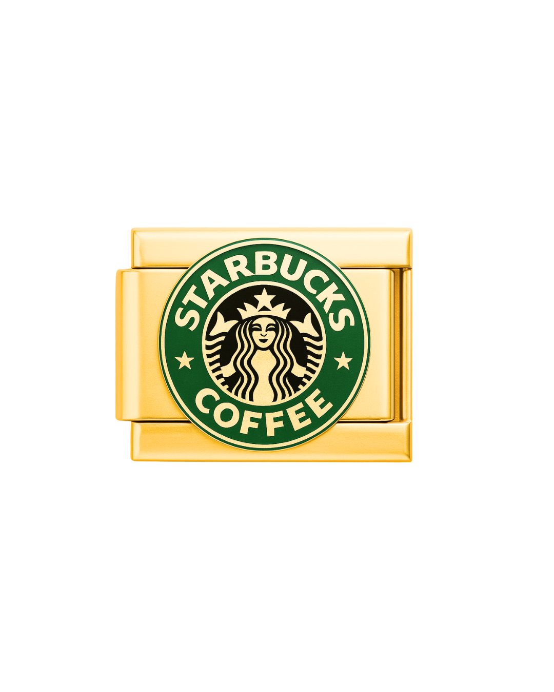 Starbucks golden charm