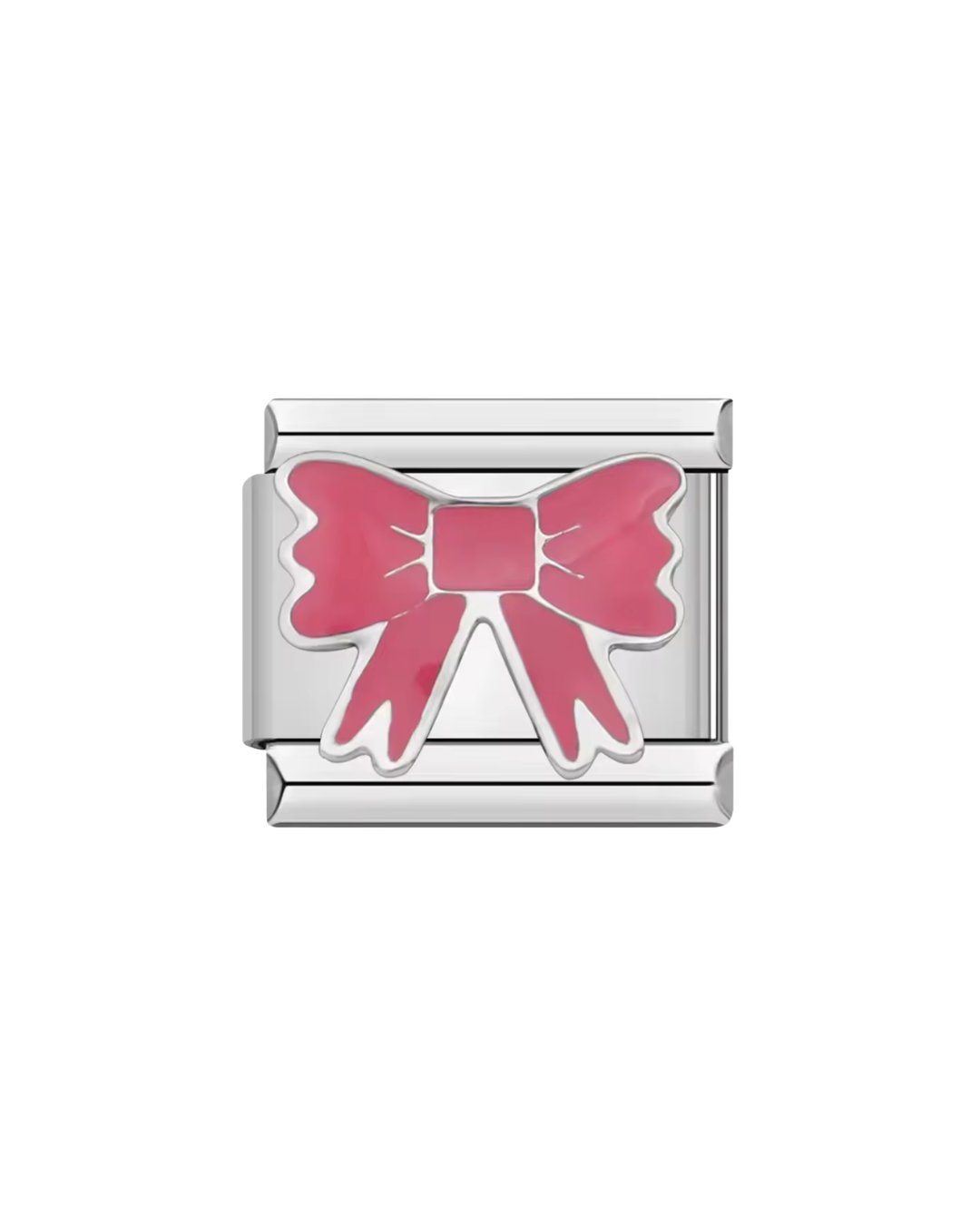 Pink bun charm