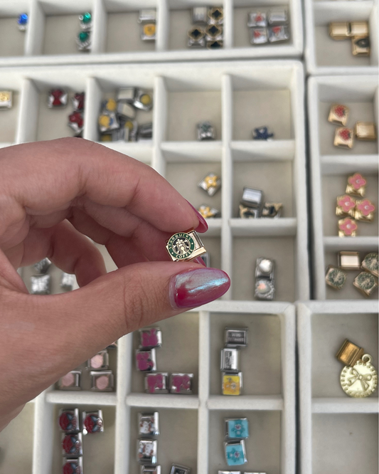 Starbucks golden charm