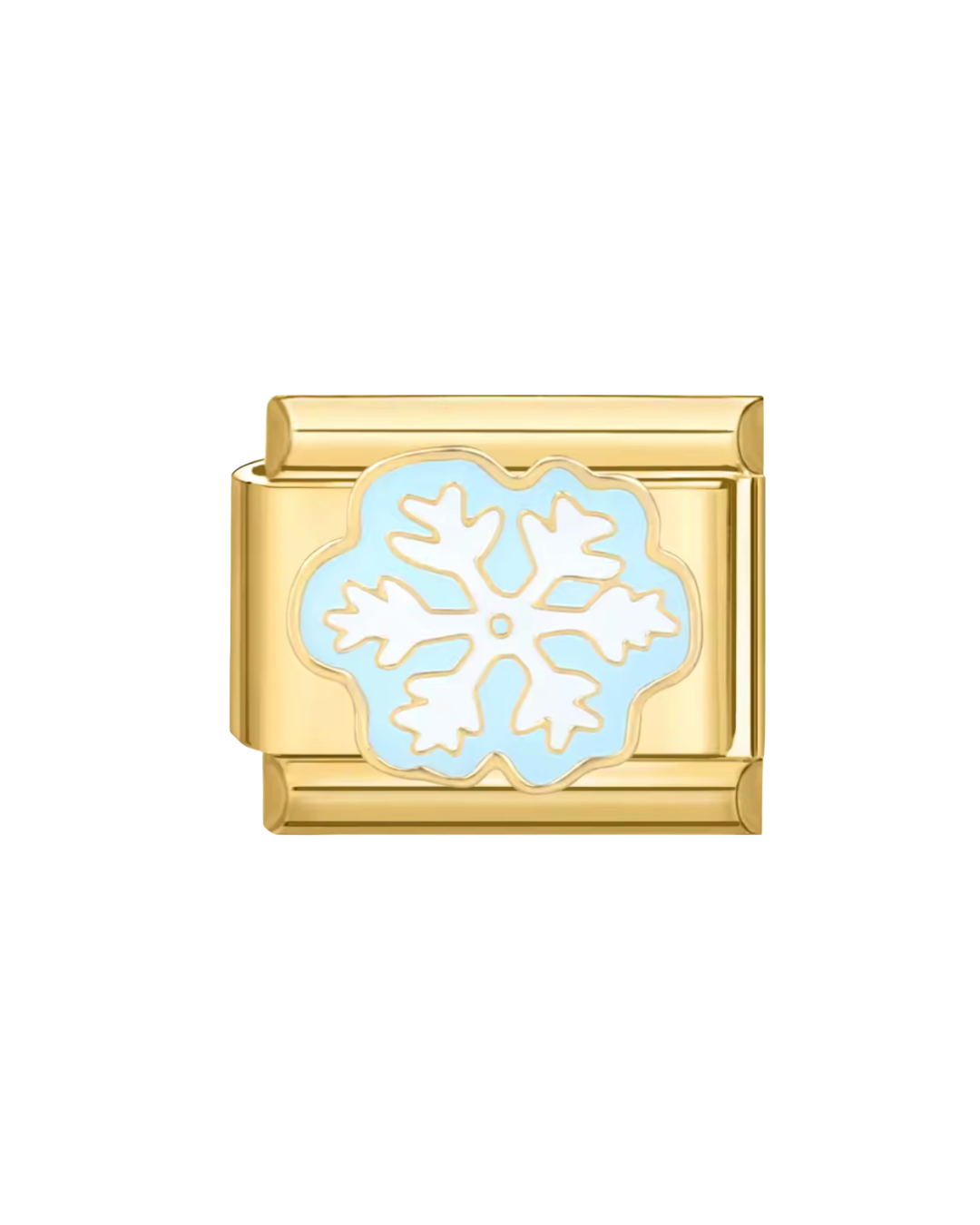 Snow golden charm
