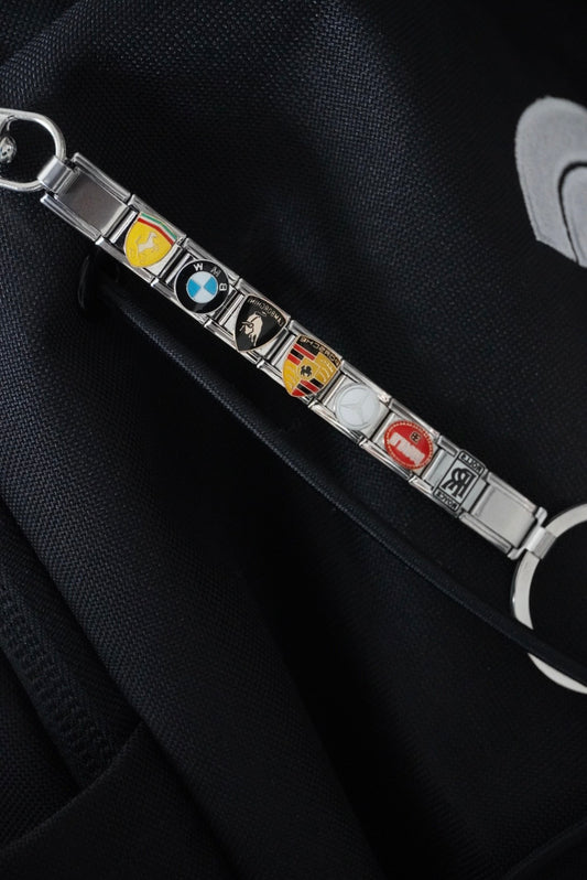 Italian Key Chain Silver
