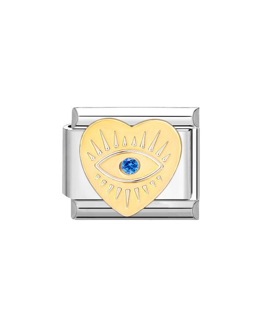Turkish Heart-Eye charm