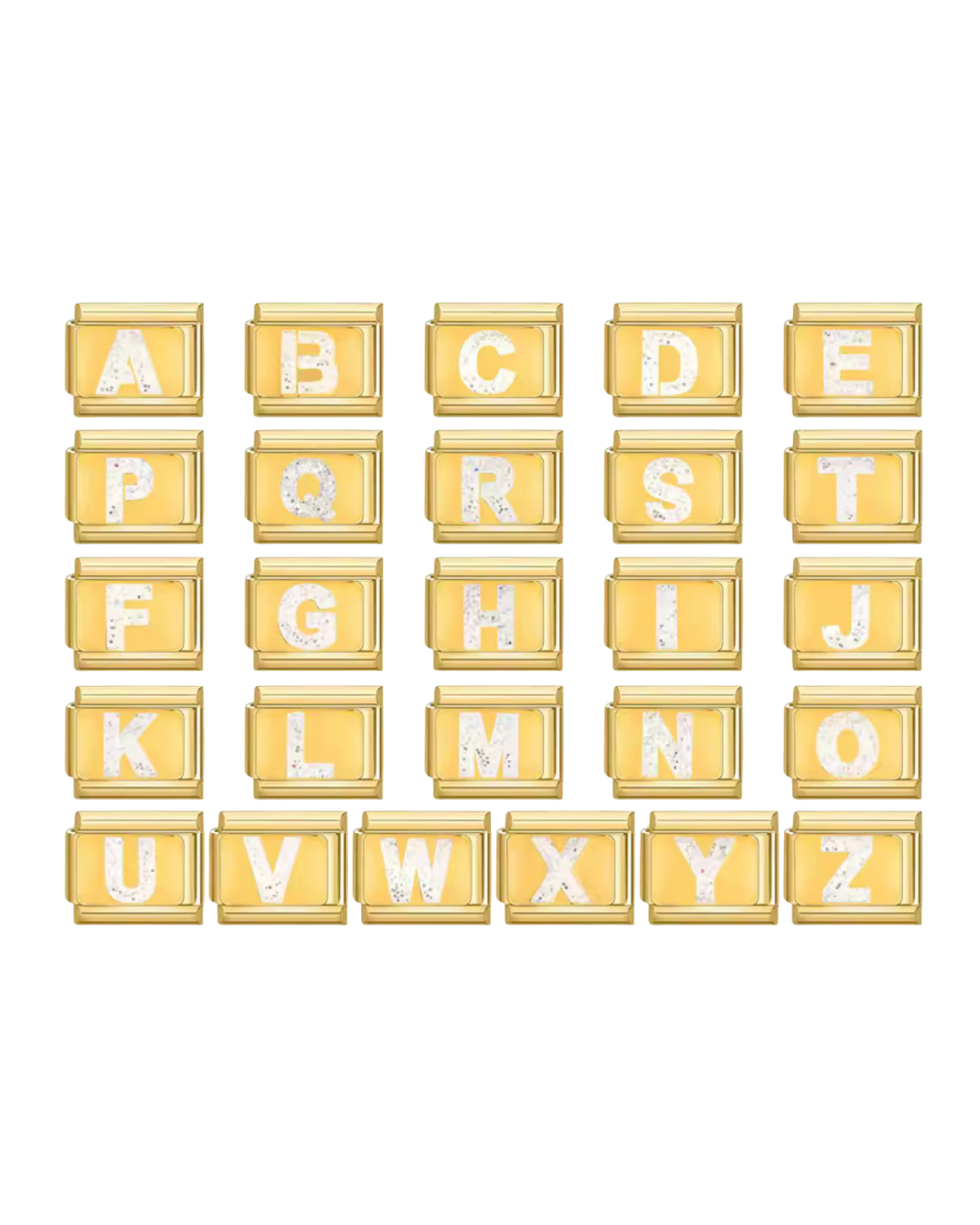 Letras special bling golden