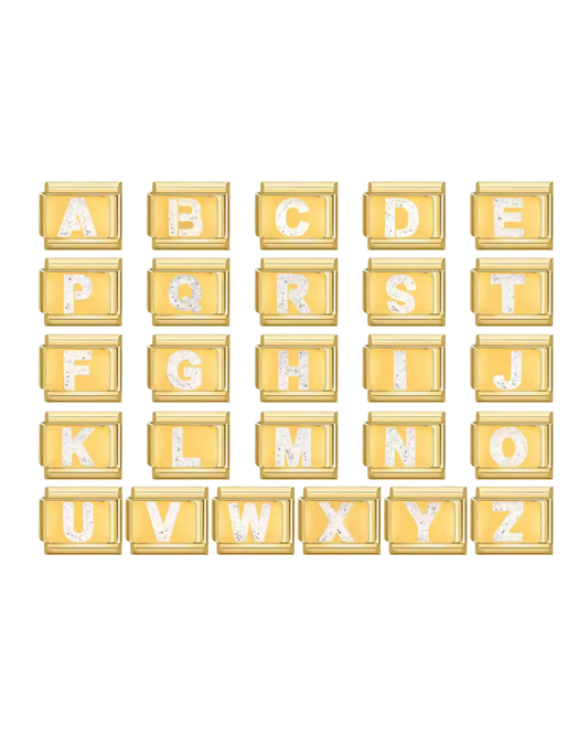 Letras special bling golden