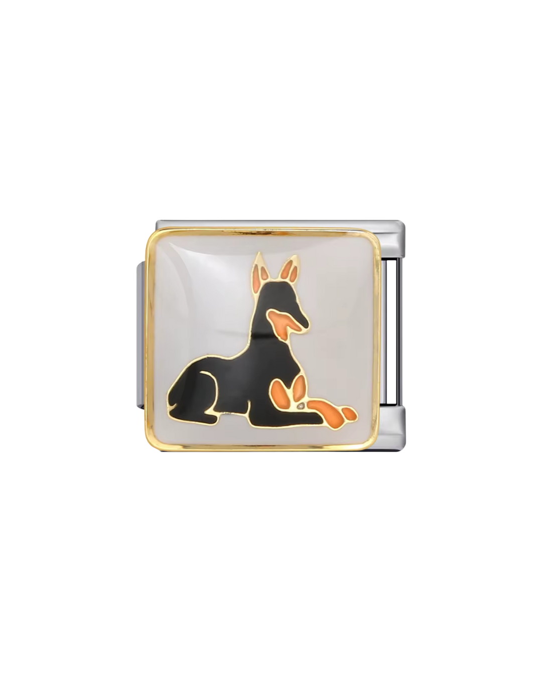 Doberman charm