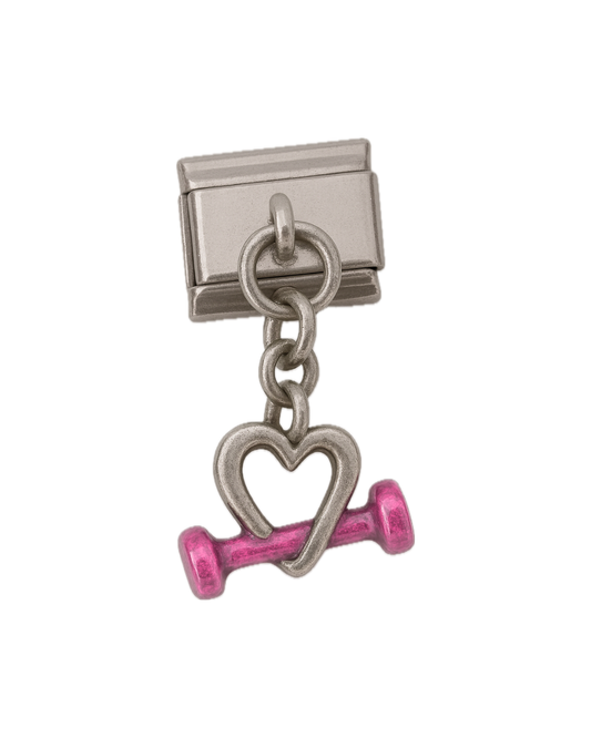 Colgante gymgirl 🎀 red-pink