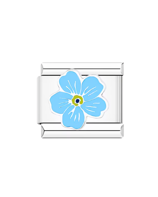 Hawaianna blue flower charm