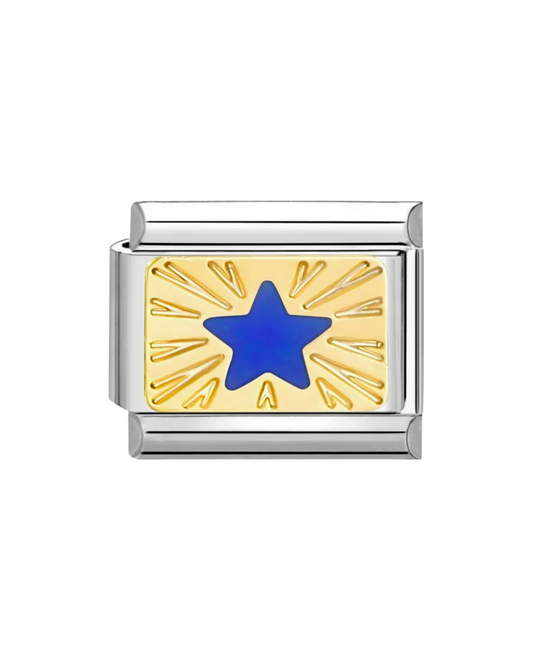 Estrella azul charm