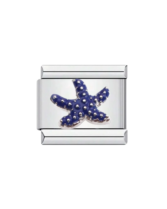 Estrella de mar azul charm