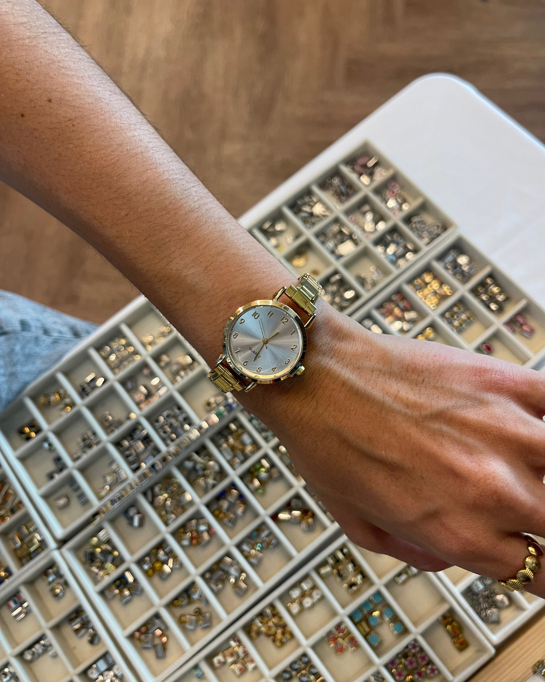 Classic Italian Watch Golden