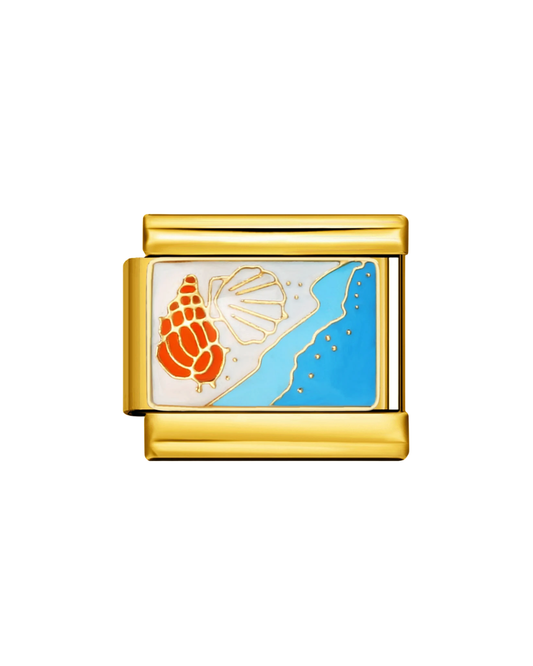 Sea & salt golden charm
