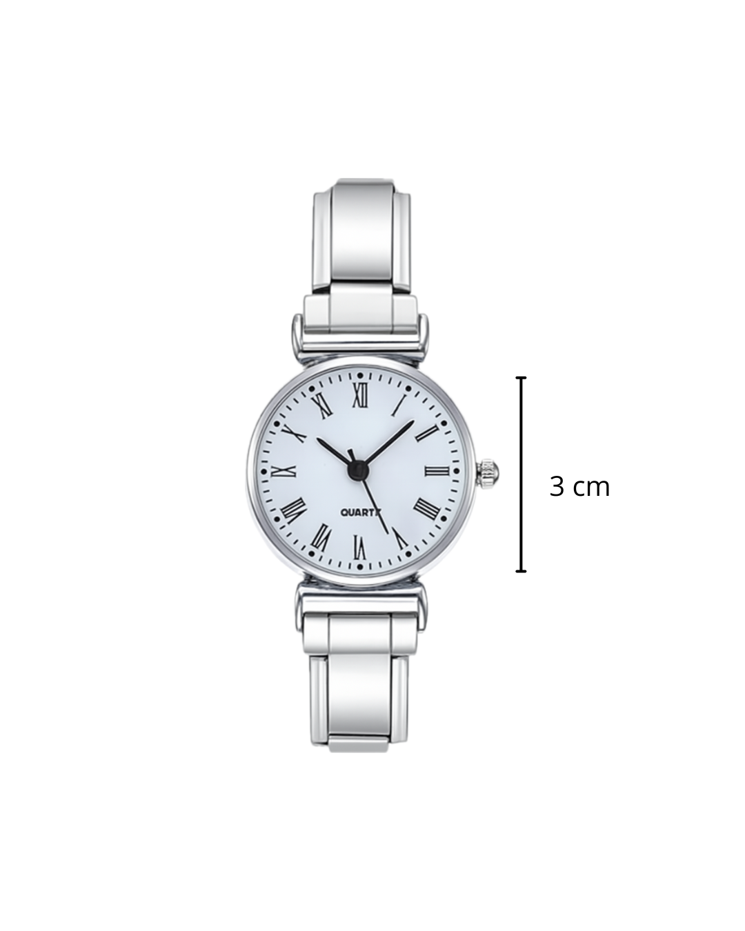 Classic Italian Watch Silver