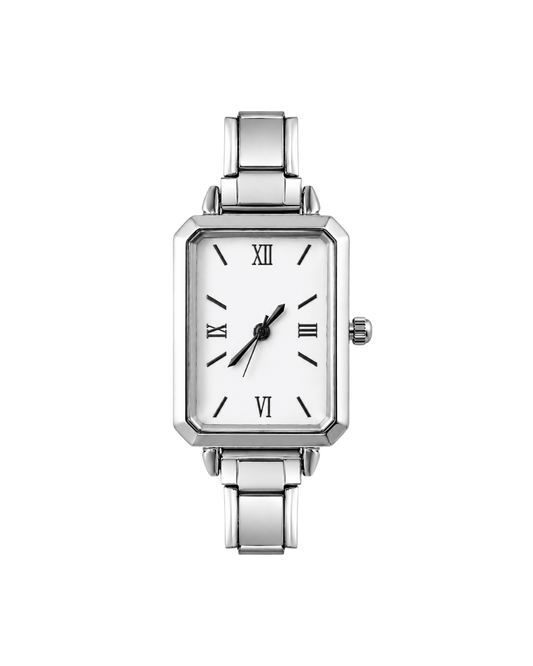 Spring Seasonal Silver Italian Watch