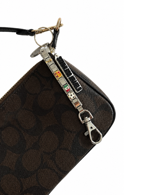 Italian Key Chain Silver