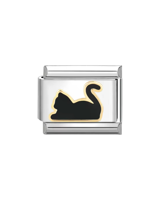 Gatito negro charm