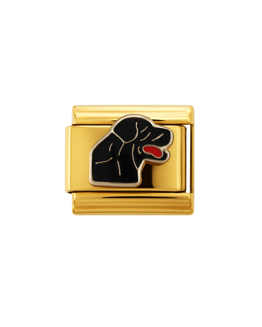 Labrador golden charm