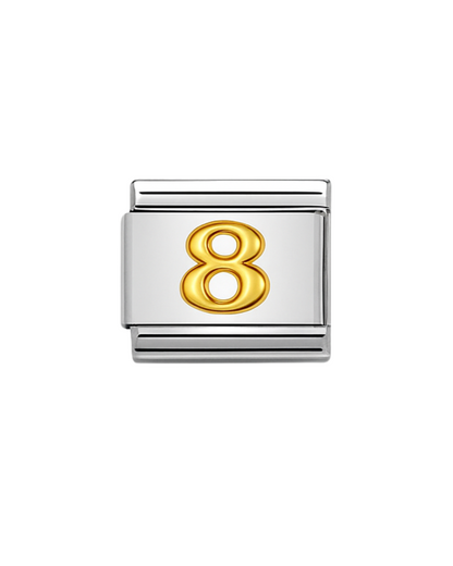 Números silver & gold