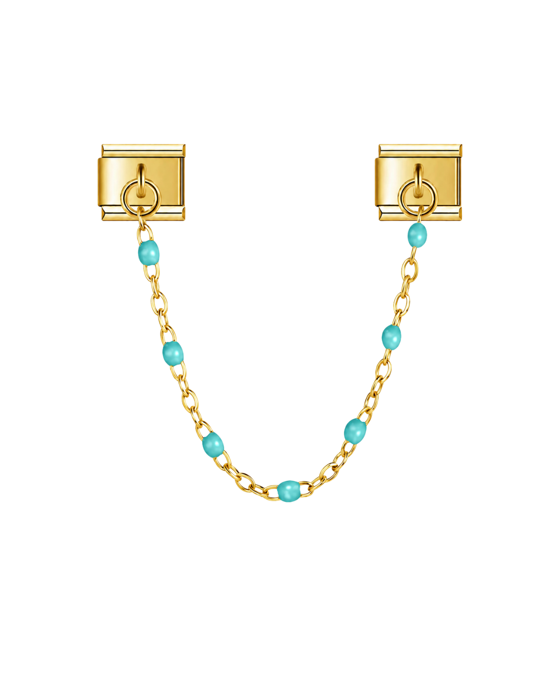Aqua golden chain