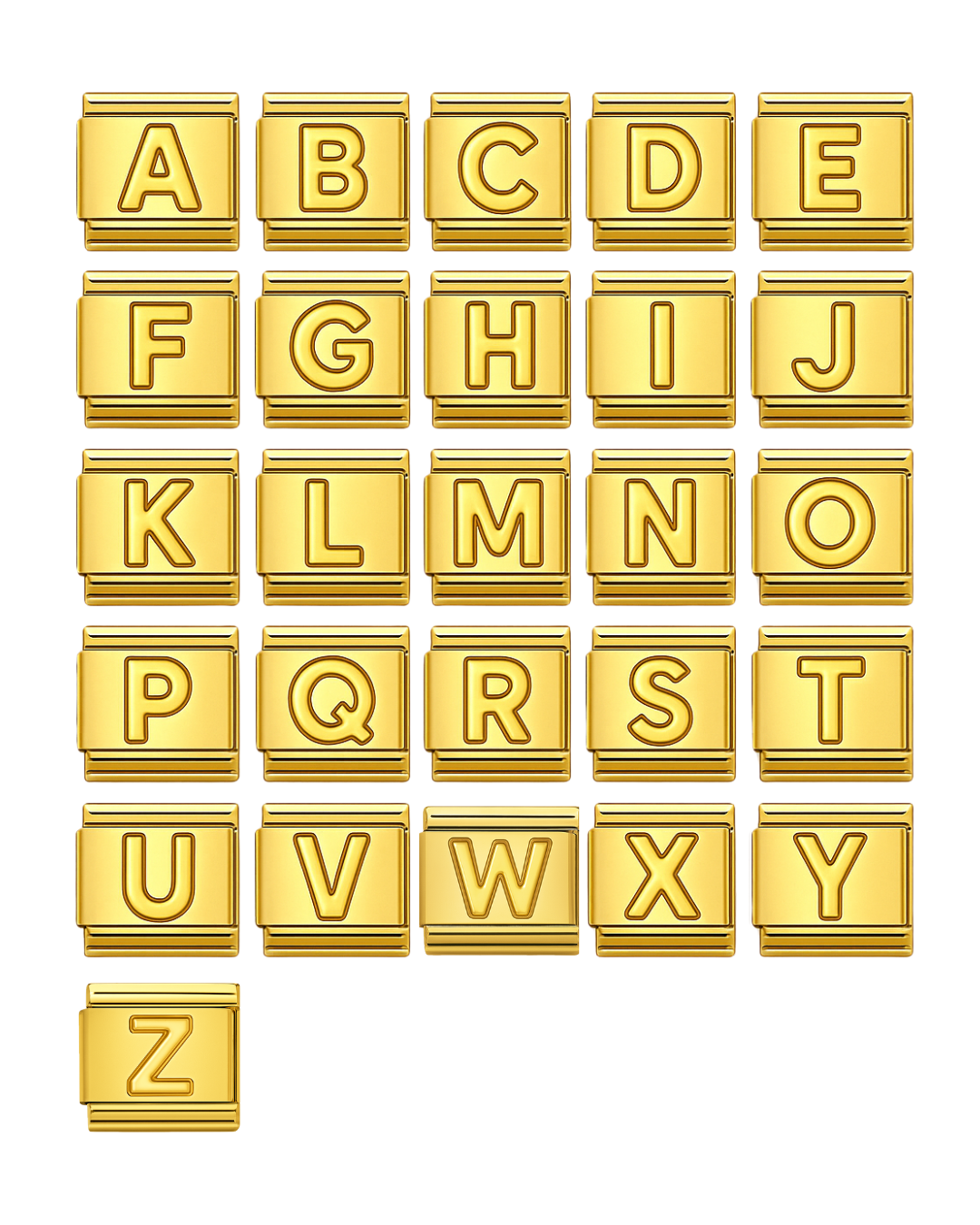 Letras clásicas full golden