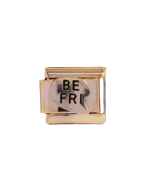 Best Friend golden charm
