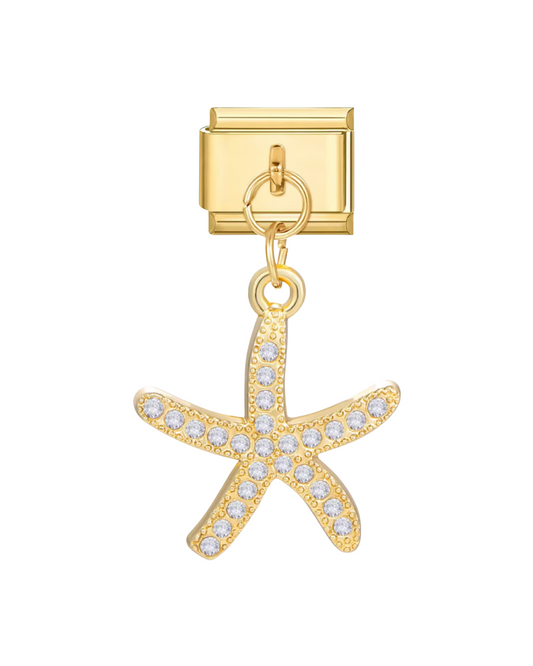 Colgante golden estrella de mar