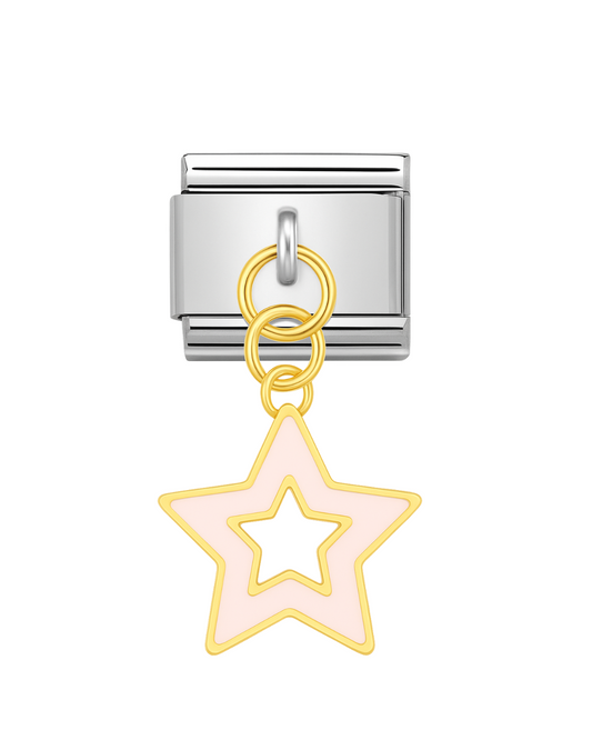 Colgante estrella pink