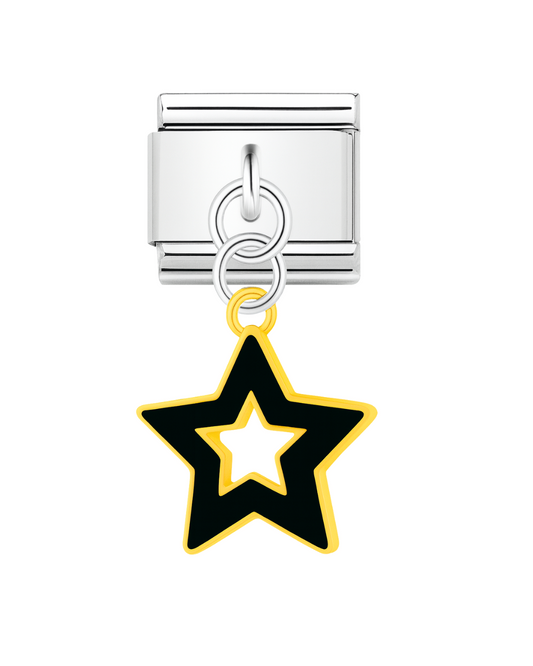 Colgante estrella black