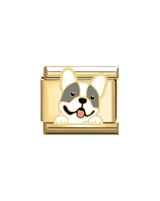 Bulldog francés golden charm