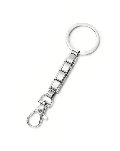 Italian Key Chain Silver