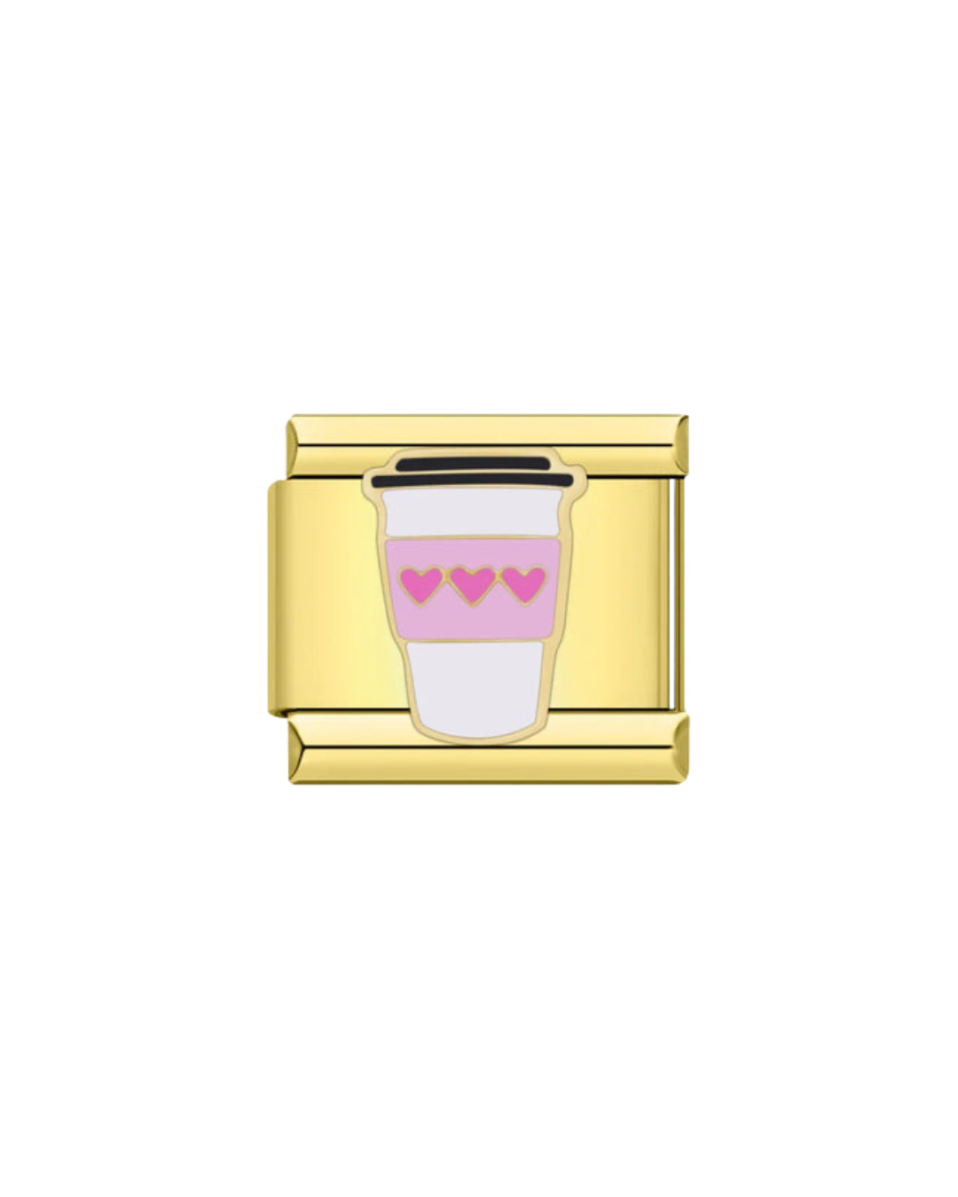 Hot coffee golden charm