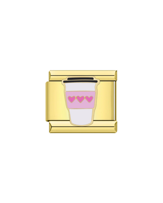 Hot coffee golden charm