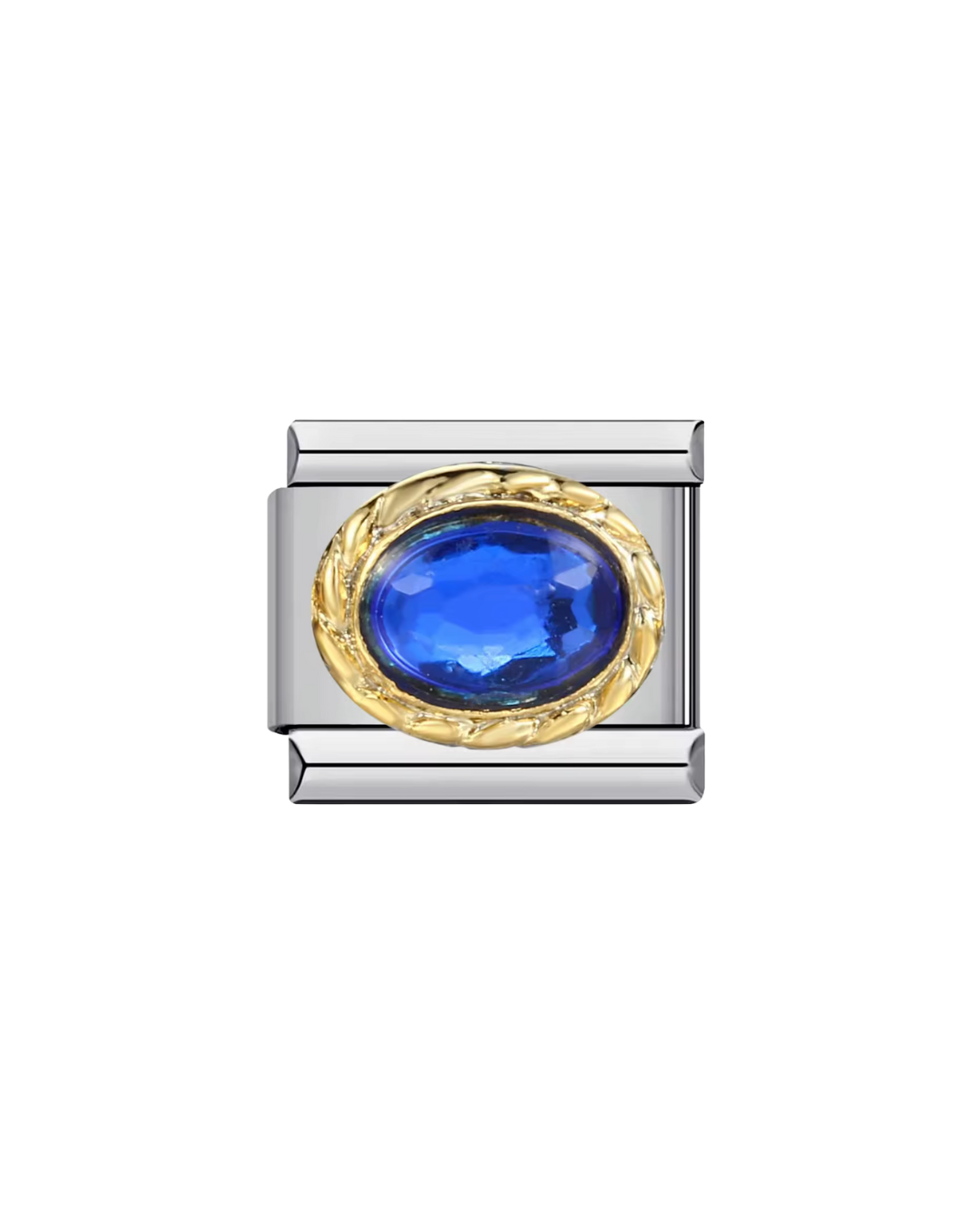 Blue stone charm