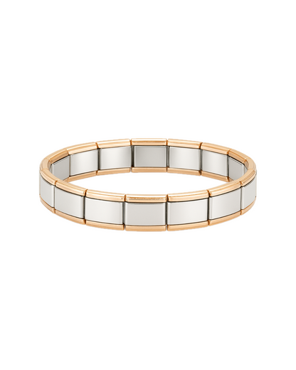 Brazalete Silver & Gold