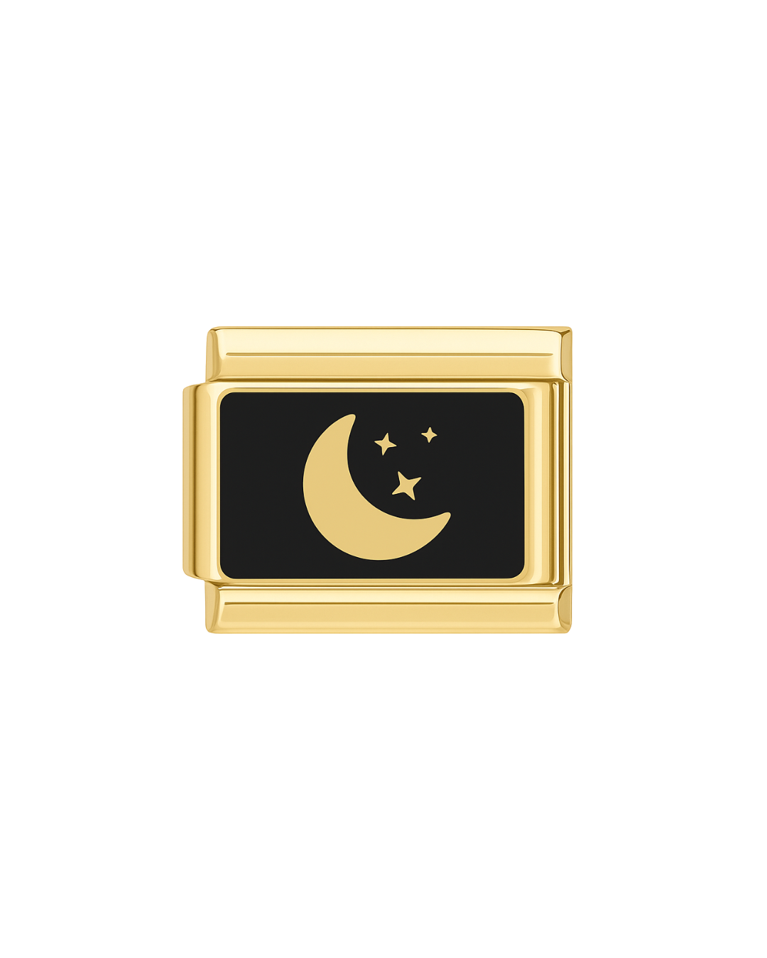 Black-Moon golden charm