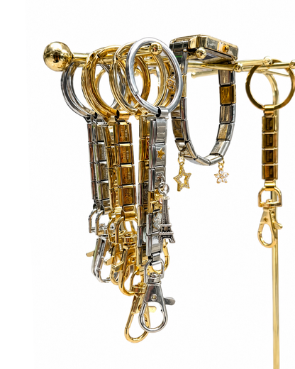 Italian Key Chain Light Gold