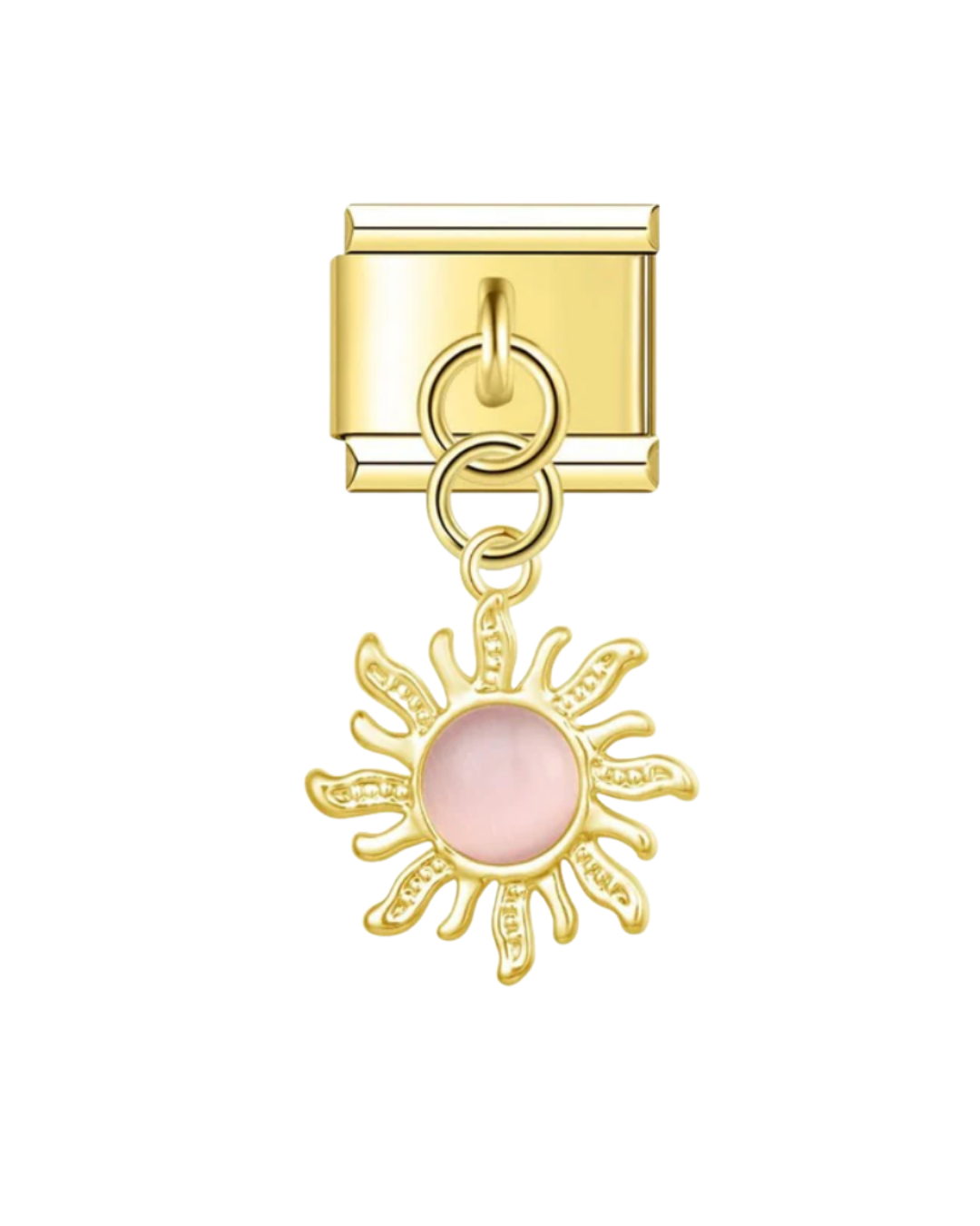 Colgante pink sun golden