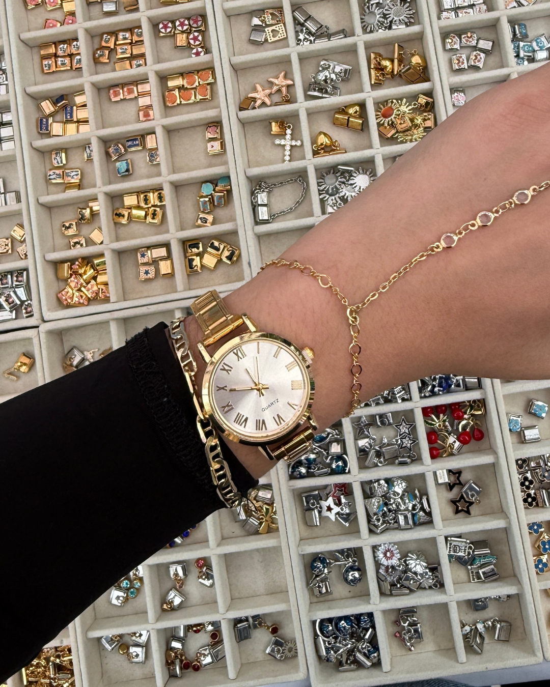 Classic Italian Roman Watch Golden