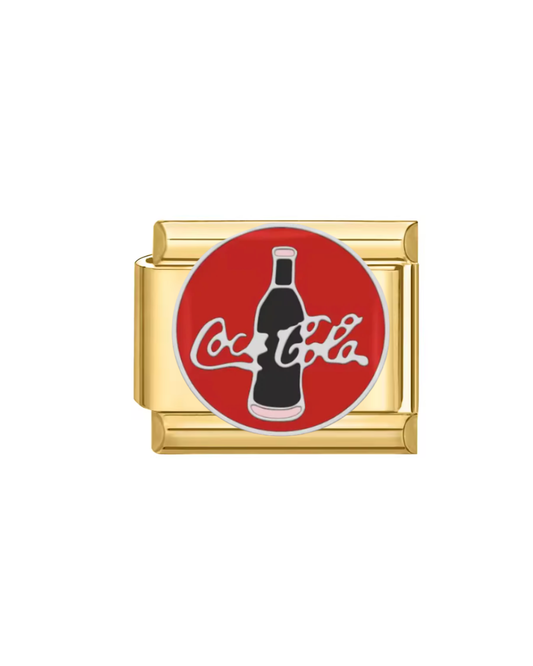 Coca-Cola golden charm
